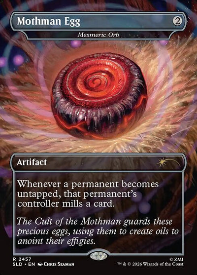 Mothman Egg (Mesmeric Orb) 2457 Secret Lair Drop (SLD) [Foil] NM