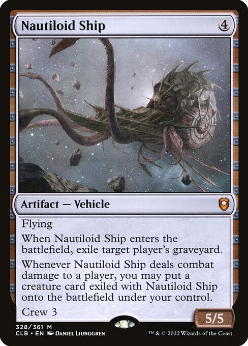 Nautiloid Ship 328 Commander Legends: Battle For Baldur's Gate (CLB) [Nonfoil] NM
