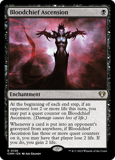 Bloodchief Ascension 139 Commander Masters (CMM) [Nonfoil] NM