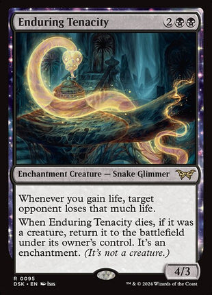 Enduring Tenacity 95 Duskmourn: House Of Horror (DSK) [Nonfoil] NM