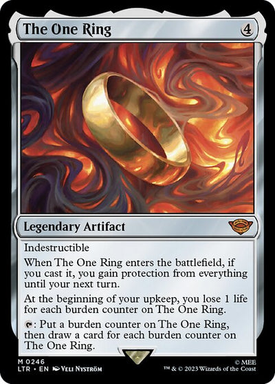 The One Ring 246 The Lord Of The Rings: Tales Of Middle-Earth (LTR) [Nonfoil] NM