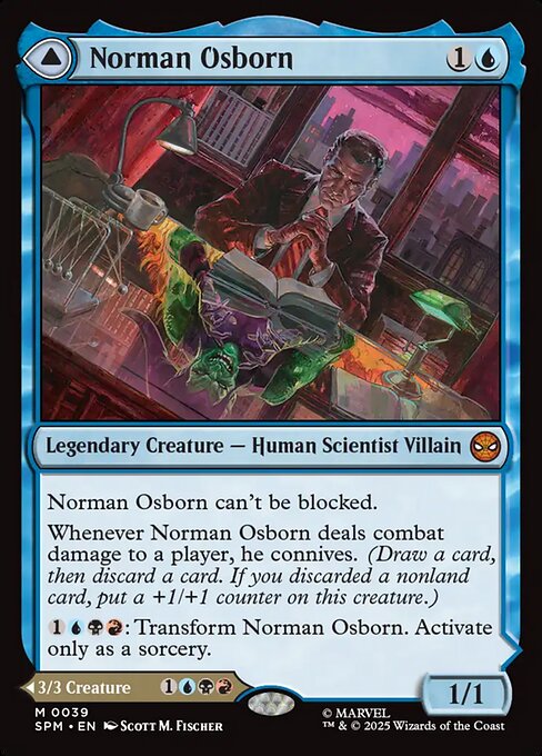 Norman Osborn // Green Goblin 39 Marvel's Spider-Man (SPM) [Nonfoil] NM