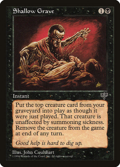 Shallow Grave 141 Mirage (MIR) [Nonfoil] NM