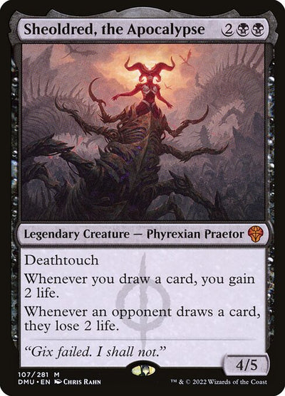Sheoldred, the Apocalypse 107 Dominaria United (DMU) [Nonfoil] NM