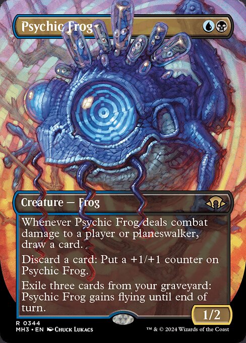 Psychic Frog 344 Modern Horizons 3 (MH3) [Nonfoil] NM