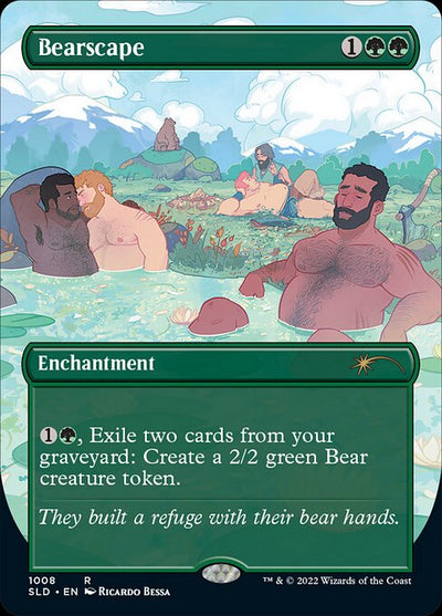 Bearscape 1008 Secret Lair Drop (SLD) [Foil] NM