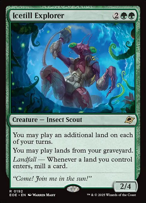 Icetill Explorer 192 Edge Of Eternities (EOE) [Foil] NM