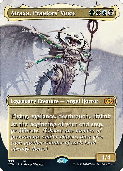Atraxa, Praetors' Voice 353 Double Masters (2XM) [Foil] NM