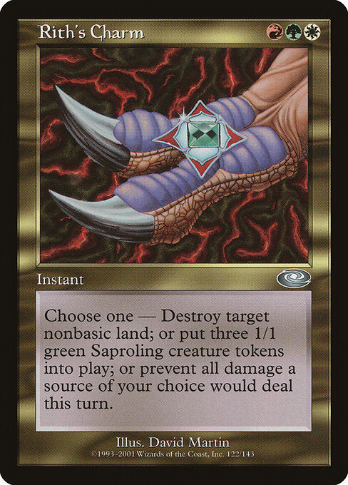 Rith's Charm 122 Planeshift (PLS) [Foil] NM