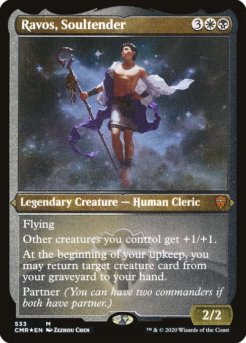 Ravos, Soultender 533 Commander Legends (CMR) [Foil Etched] NM