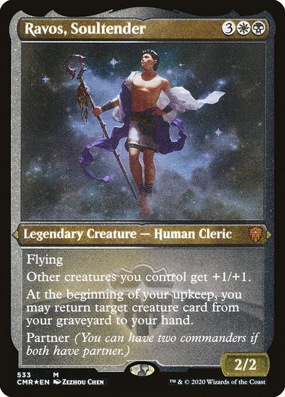 Ravos, Soultender 533 Commander Legends (CMR) [Foil Etched] NM