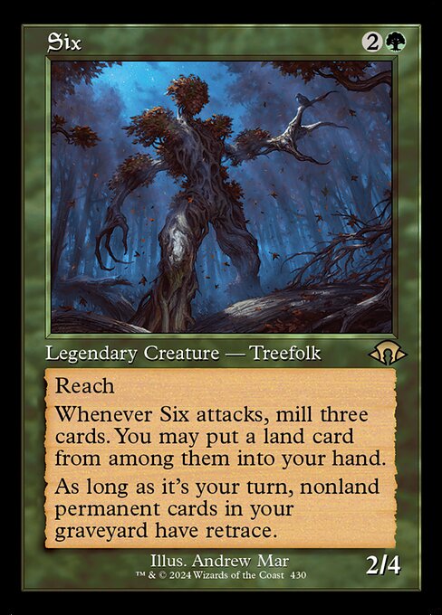 Six 430 Modern Horizons 3 (MH3) [Foil] NM