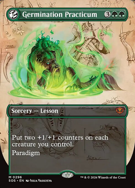 Germination Practicum 296 Secrets Of Strixhaven (SOS) [Foil] NM
