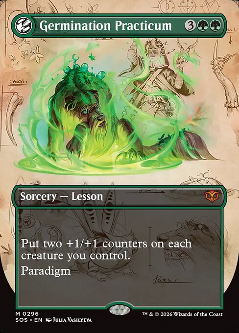 Germination Practicum 296 Secrets Of Strixhaven (SOS) [Foil] NM