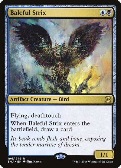 Baleful Strix 196 Eternal Masters (EMA) [Foil] NM