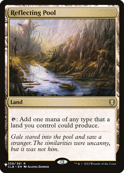 Reflecting Pool 358 The List (PLST) [Nonfoil] NM