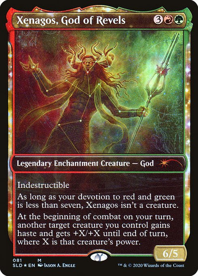 Xenagos, God of Revels 81 Secret Lair Drop (SLD) [Foil] NM