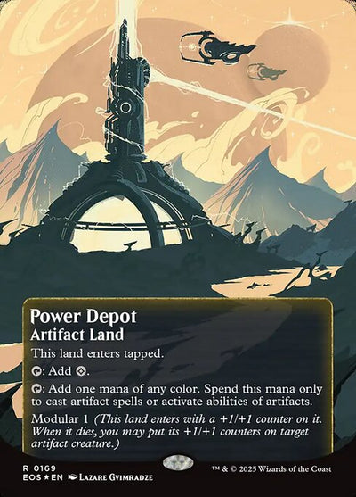 Power Depot 169 Edge Of Eternities: Stellar Sights (EOS) [Galaxy Foil] NM