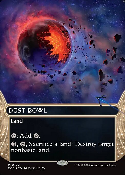 Dust Bowl 102 Edge Of Eternities: Stellar Sights (EOS) [Galaxy Foil] NM