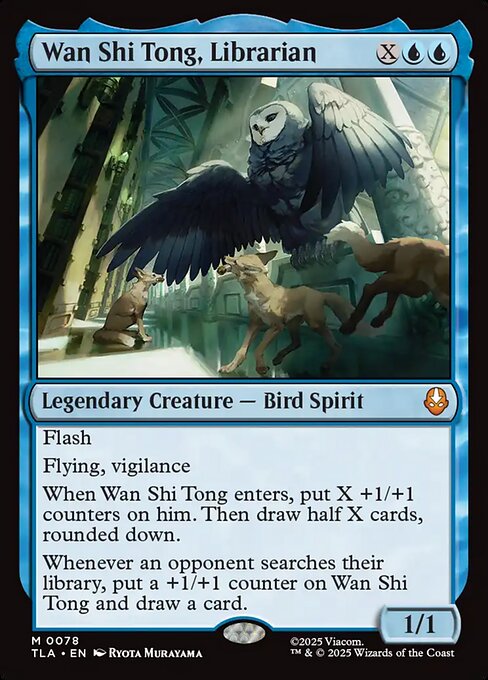 Wan Shi Tong, Librarian 78 Avatar: The Last Airbender (TLA) [Nonfoil] NM