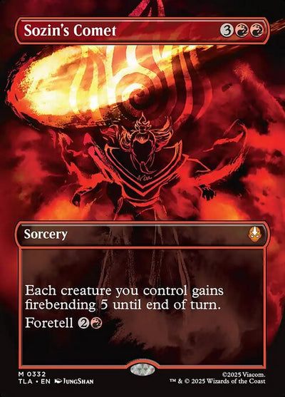 Sozin's Comet 332 Avatar: The Last Airbender (TLA) [Foil] NM