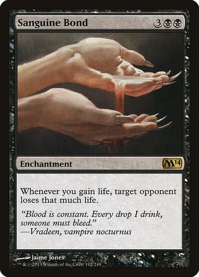 Sanguine Bond 112 Magic 2014 (M14) [Foil] NM