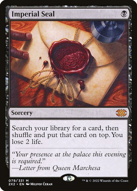 Imperial Seal 79 Double Masters 2022 (2X2) [Nonfoil] NM