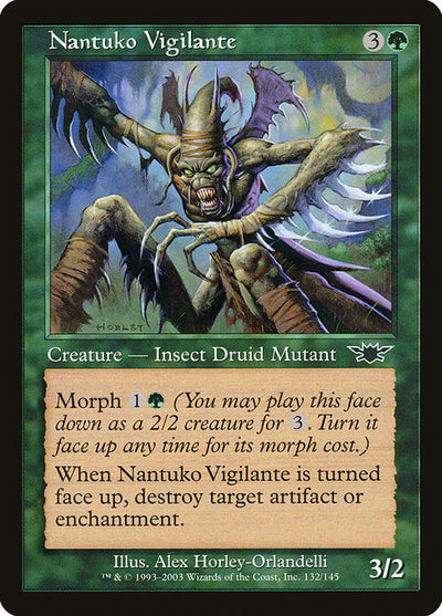 Nantuko Vigilante 132 Legions (LGN) [Foil] NM