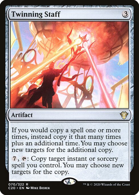 Twinning Staff 70 Commander 2020 (C20) [Nonfoil] NM