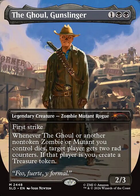 The Ghoul, Gunslinger 2448 Secret Lair Drop (SLD) [Foil] NM