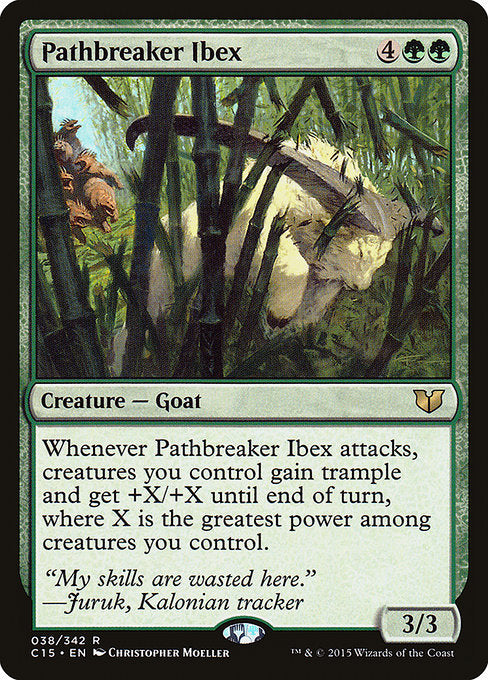 Pathbreaker Ibex 38 Commander 2015 (C15) [Nonfoil] LP