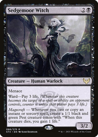 Sedgemoor Witch 86 Strixhaven: School Of Mages (STX) [Nonfoil] NM