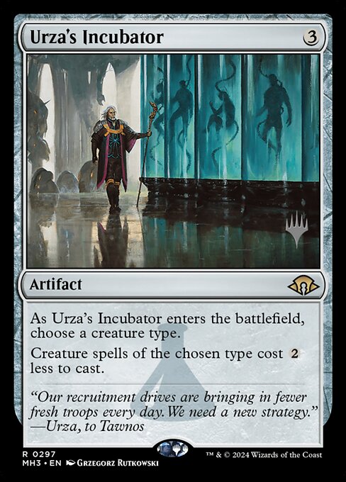Urza's Incubator 297 Modern Horizons 3 Promos (PMH3) [Foil] NM