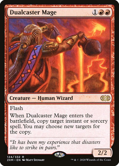 Dualcaster Mage 124 Double Masters (2XM) [Foil] NM