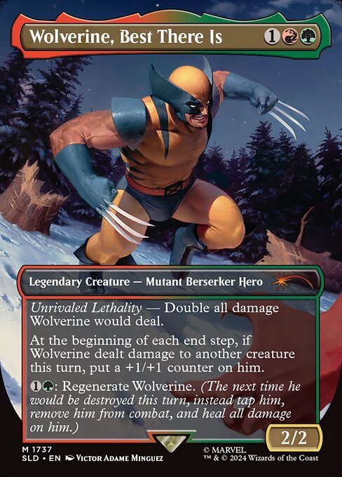 Wolverine, Best There Is 1737 Secret Lair Drop (SLD) [Nonfoil] NM