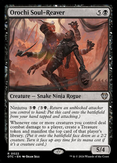 Orochi Soul-Reaver 22 Outlaws Of Thunder Junction Commander (OTC) [Nonfoil] NM