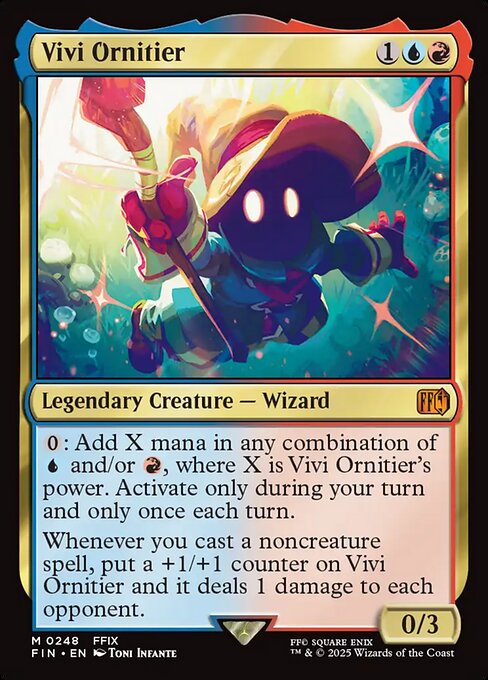 Vivi Ornitier 248 Final Fantasy (FIN) [Nonfoil] NM