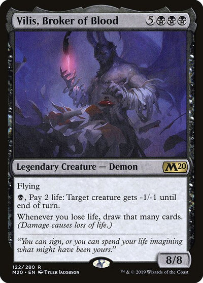 Vilis, Broker of Blood 122 Core Set 2020 (M20) [Foil] NM