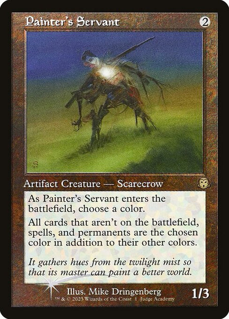 Painter's Servant 1 Judge Gift Cards 2023 (P23) [Foil] NM