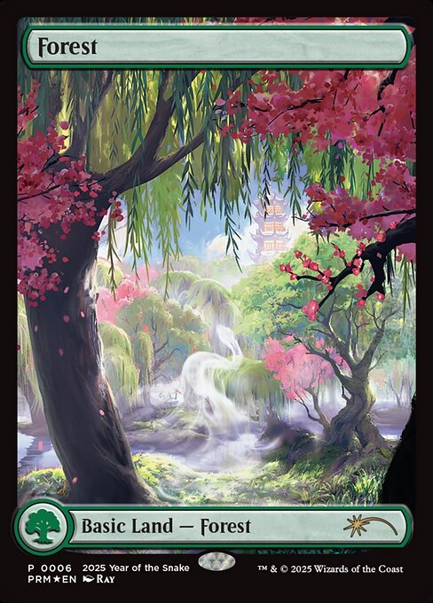Forest 6 Year Of The Snake 2025 (PL25) [Foil] NM