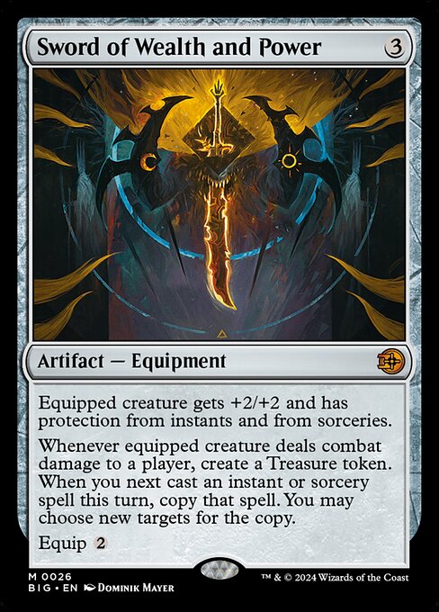Sword of Wealth and Power 26 The Big Score (BIG) [Nonfoil] NM