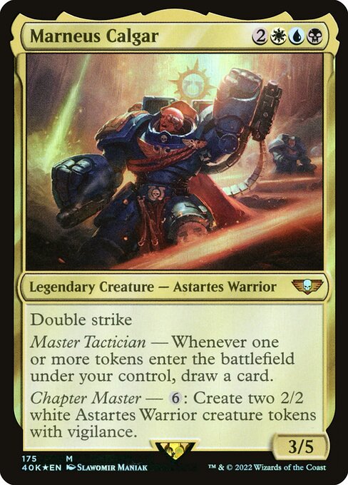 Marneus Calgar 175 Warhammer 40,000 Commander (40K) [Foil] NM