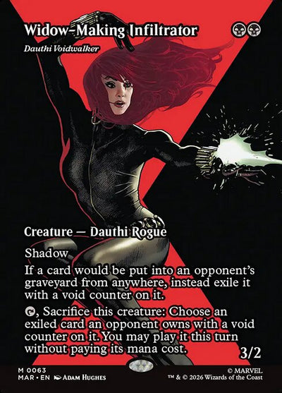 Widow-Making Infiltrator (Dauthi Voidwalker) 63 Marvel Universe (MAR) [Foil] NM