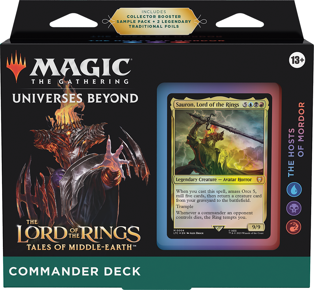Lord of the Rings Commander LOTR Decks [4 Options]