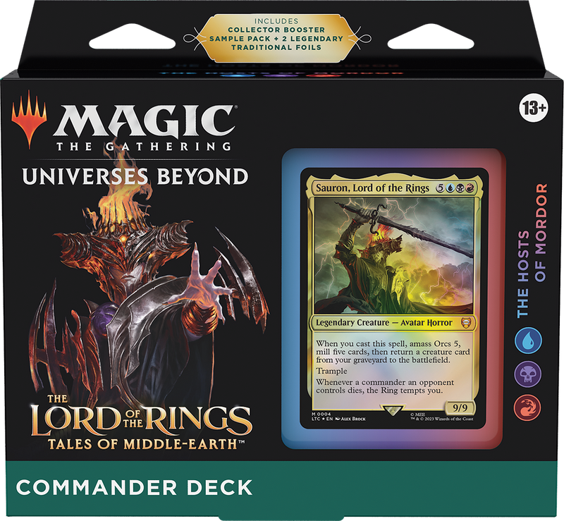 Lord of the Rings Commander LOTR Decks [4 Options]