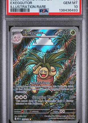 Exeggutor - 135 MEG - PSA 10
