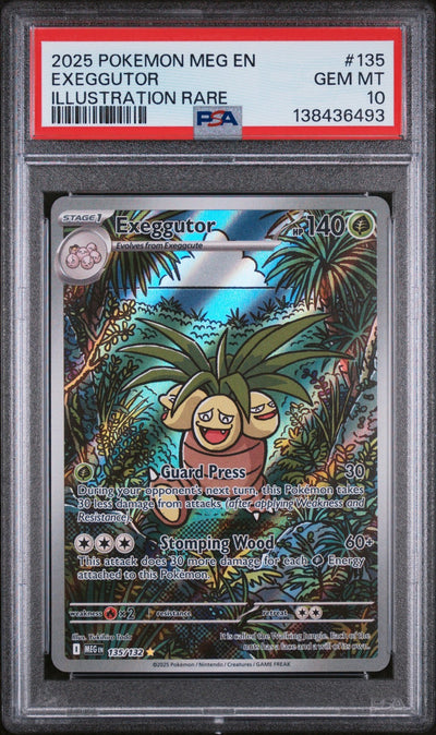 Exeggutor - 135 MEG - PSA 10