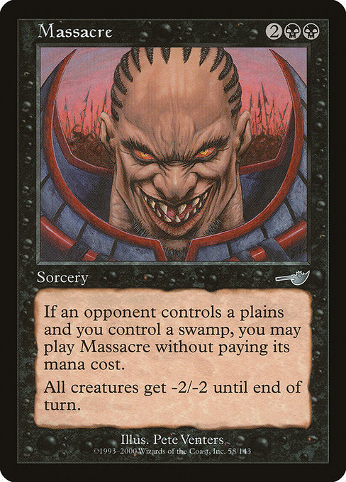 Massacre 58 Nemesis (NEM) [Foil] NM