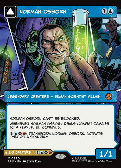 Norman Osborn // Green Goblin 220 Marvel's Spider-Man (SPM) [Foil] NM