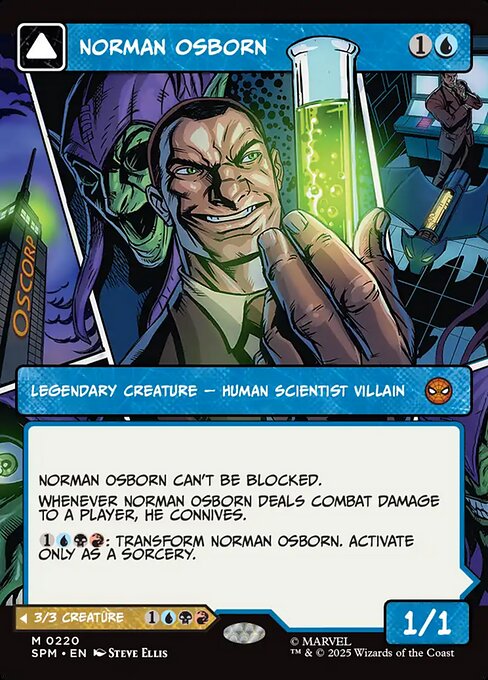 Norman Osborn // Green Goblin 220 Marvel's Spider-Man (SPM) [Nonfoil] NM